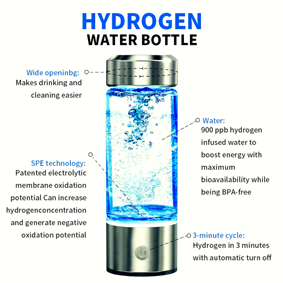 Hydrogen Rich Water Generator Bottle